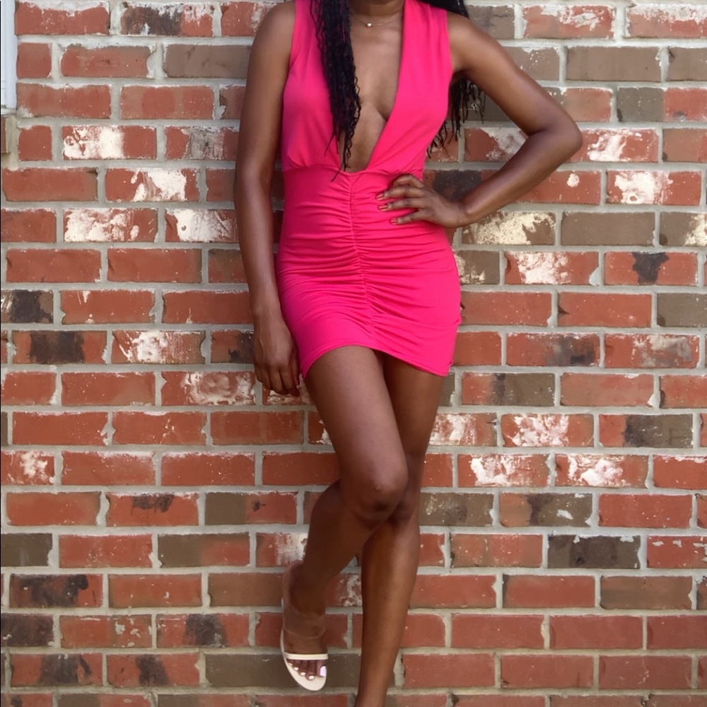Pink dress